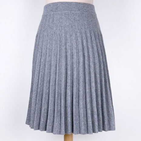 Jupe plissée vaporeuse - Bleu marine - FEMME | H&M BE