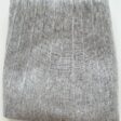 Light Gray Pleated short Wool Skirt - Kelly 03