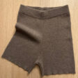 Cashmere Knit Shorts – Casualwear in 100% Thick Cashmere for Winter Chills