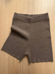 Short tricot en cachemire - Vêtement décontracté en cachemire 100% épais pour grand froid d’hiver