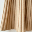 Beige Pleated Midi Skirt in Cashmere - Julie